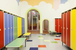 Шкафы и стеллажи для дошкольных и учебных заведений
