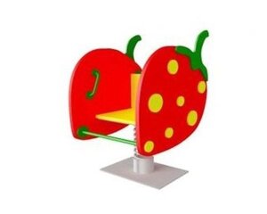 Качалка на пружине Клубничка в Краснодарском крае от компании ДетямЮга