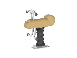 Качалка на пружине City Eco №4 700х500х800