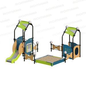 Детский игровой комплекс Romana 057.117.00 в Краснодарском крае от компании ДетямЮга