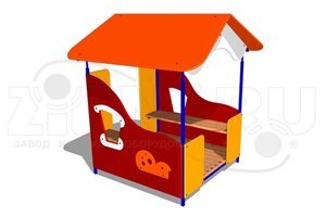 Оборудование для детских площадок АО ЗИОН1 ИМ037 Детский игровой домик «Гном»