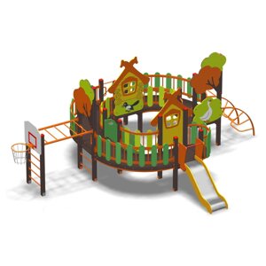 Детский комплекс для малышей Деревушка