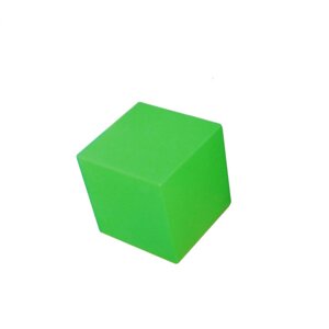 Куб деревянный цветной 200х200х200 мм