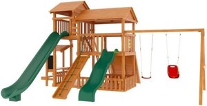 Деревянная детская площадка Домик 3