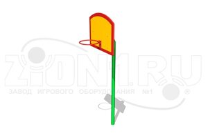 Спортивные элементы АО ЗИОН1 СЭ158 Стойка баскетбольная детская «Малыш»