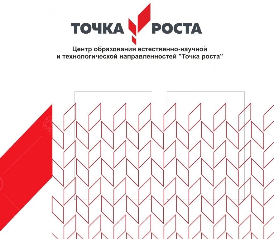 Стенд "Точка Роста" 0,8*0,7м, А4-2шт от компании ДетямЮга - фото 1