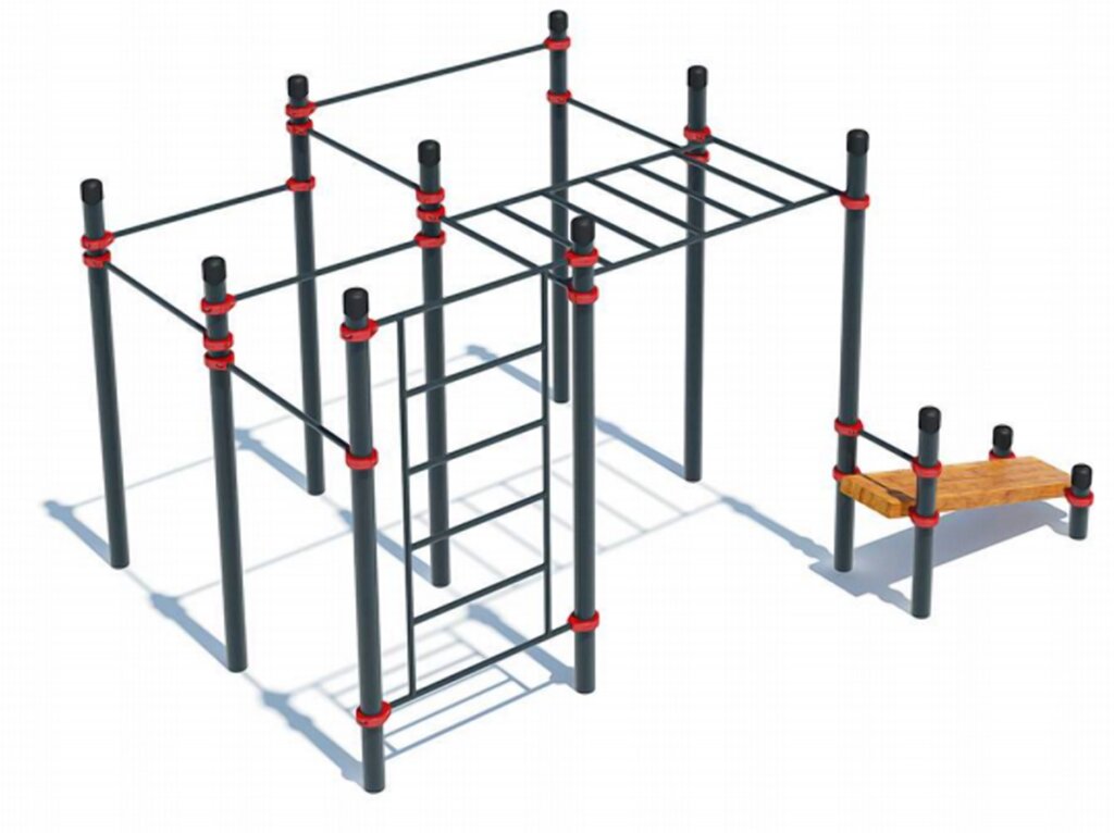 Воркаут уличный, модель № 13 от компании ДетямЮга - фото 1