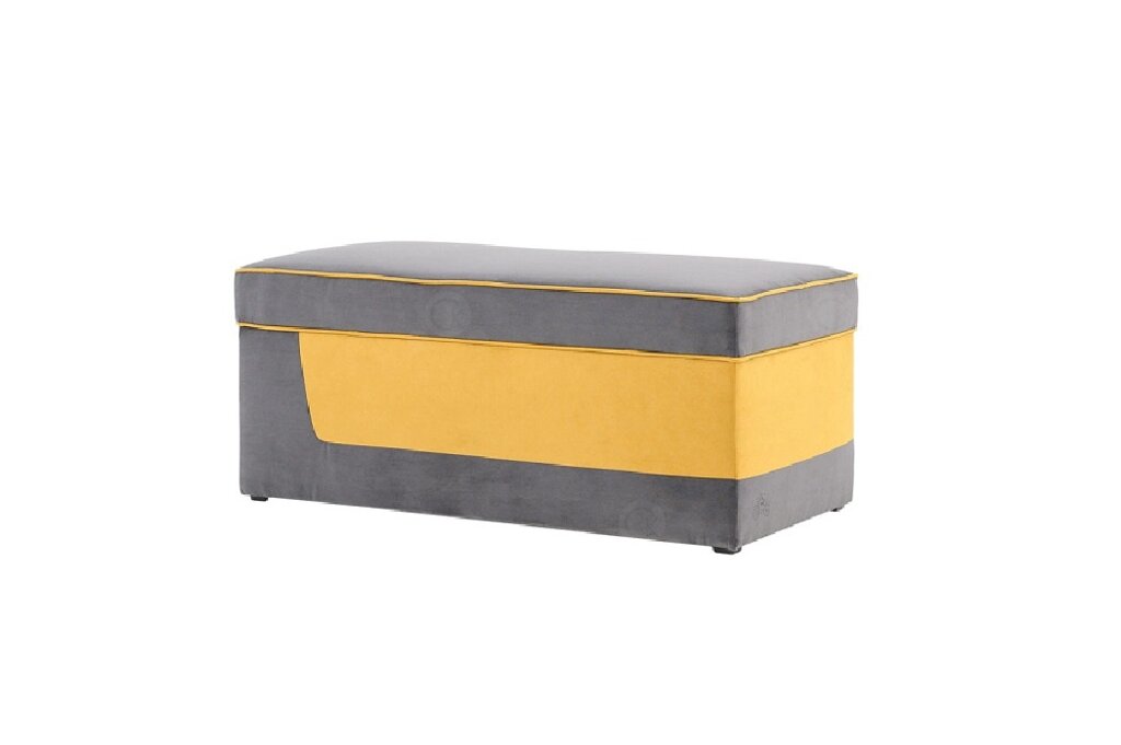 Банкетка Лувр Комби с ящиками от компании Мебельный магазин ГОССА - фото 1
