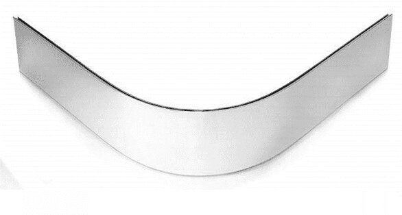 Цоколь арочный универсальный (1000*100 мм) титан от компании Мебельный магазин ГОССА - фото 1