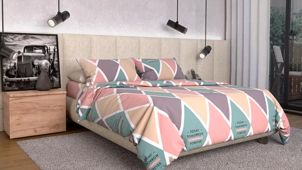 Двухспальный комплект Rhombus от компании Мебельный магазин ГОССА - фото 1
