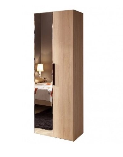 Элемент: Bauhaus 8 Шкаф для одежды + фасад Зеркало+фасад Стандарт от компании Мебельный магазин ГОССА - фото 1