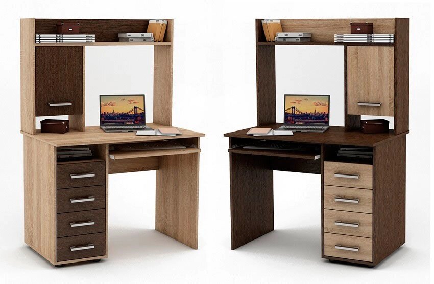 Компьютерный стол Остин-11, 12 от компании Мебельный магазин ГОССА - фото 1
