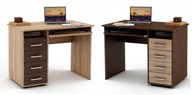 Компьютерный стол Остин-3, 4 от компании Мебельный магазин ГОССА - фото 1