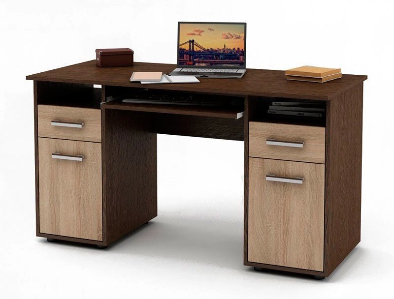Компьютерный стол Остин-5 от компании Мебельный магазин ГОССА - фото 1