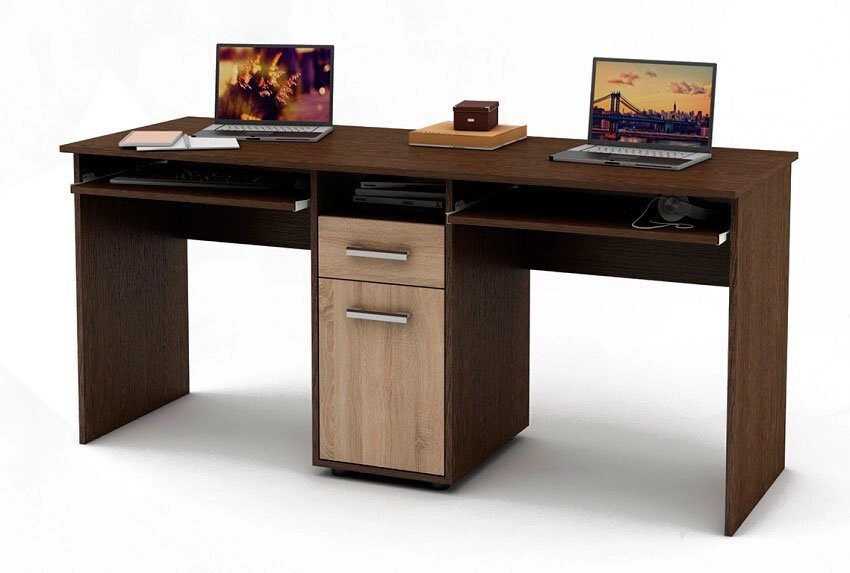 Компьютерный стол Остин-7 от компании Мебельный магазин ГОССА - фото 1