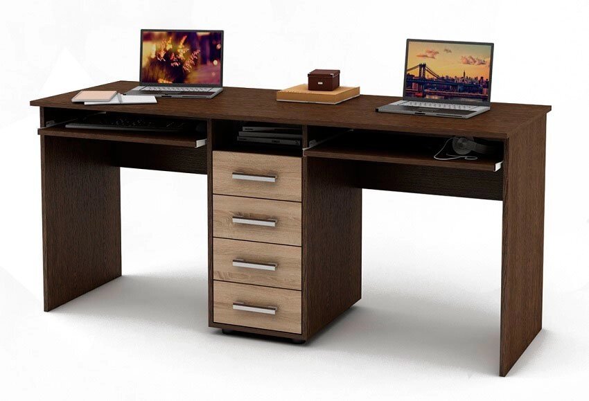 Компьютерный стол Остин-8 от компании Мебельный магазин ГОССА - фото 1