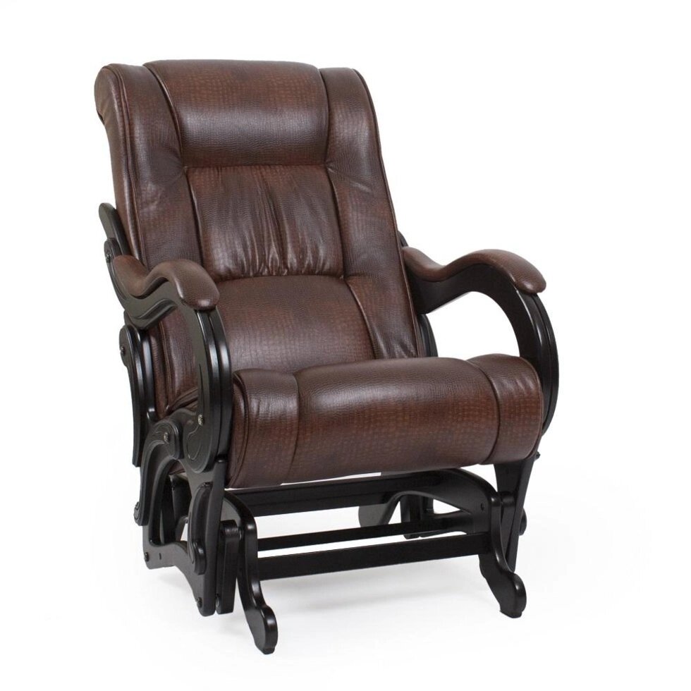 Кресло-глайдер Модель 78 венге от компании Мебельный магазин ГОССА - фото 1