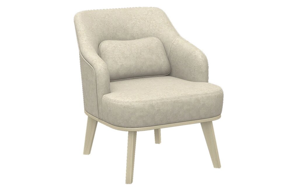 Кресло мягкое Курт, кремовый от компании Мебельный магазин ГОССА - фото 1