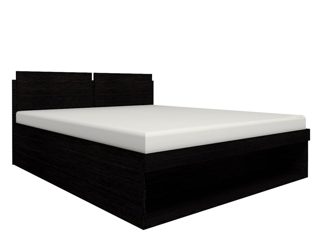 Кровать 1 Hyper 180*200 с подъемным механизмом (Венге монохром) от компании Мебельный магазин ГОССА - фото 1