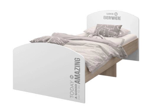 Кровать 900 Джуниор от компании Мебельный магазин ГОССА - фото 1