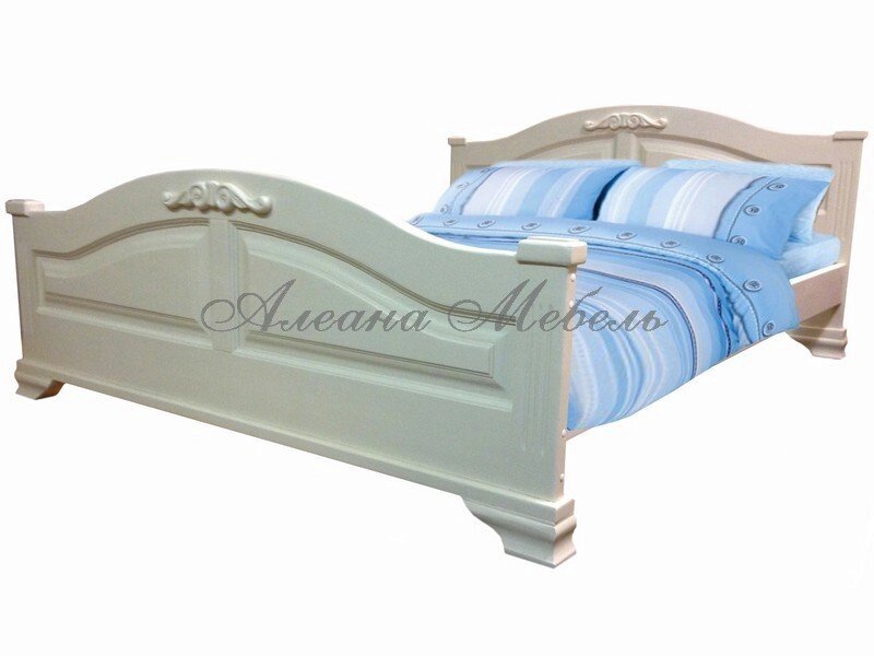 Кровать Акатава с резьбой от компании Мебельный магазин ГОССА - фото 1