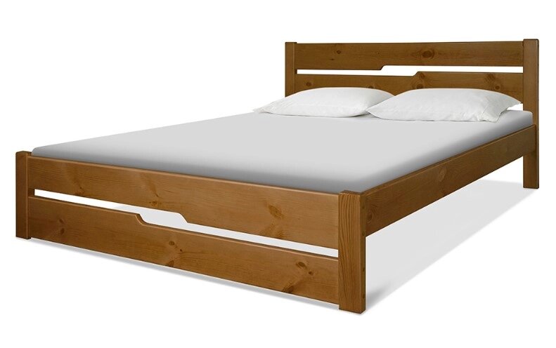 Кровать Андерсен 140х200 с подъемным механизмом, Белый от компании Мебельный магазин ГОССА - фото 1