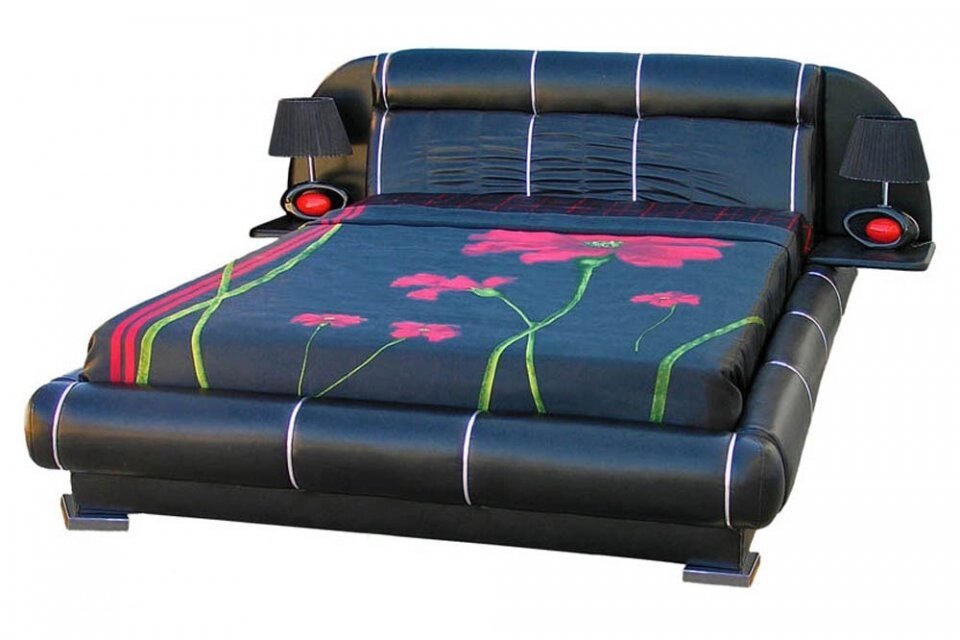 Кровать Анжелика с подъемным механизмом от компании Мебельный магазин ГОССА - фото 1