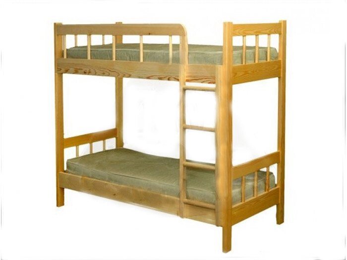 Кровать детская двухъярусная Оля-2 от компании Мебельный магазин ГОССА - фото 1