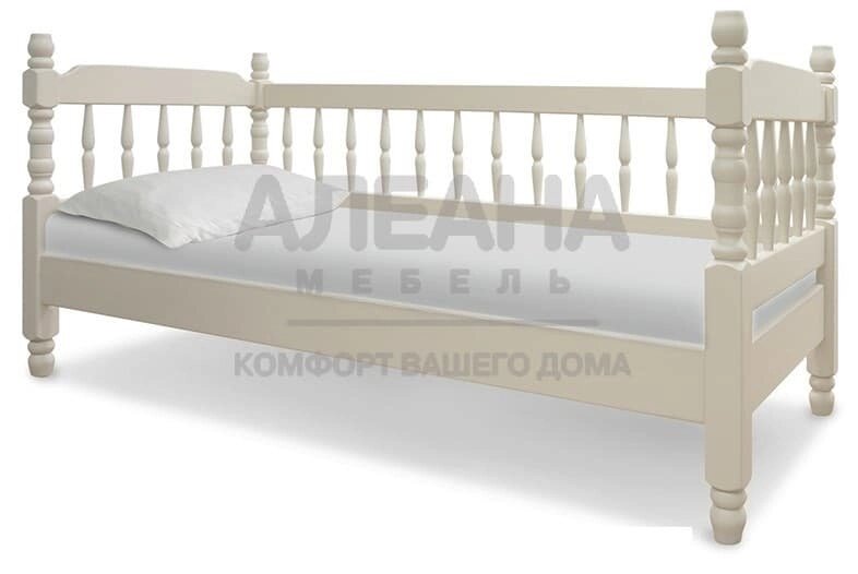 Кровать детская Смайл с 3 спинками от компании Мебельный магазин ГОССА - фото 1