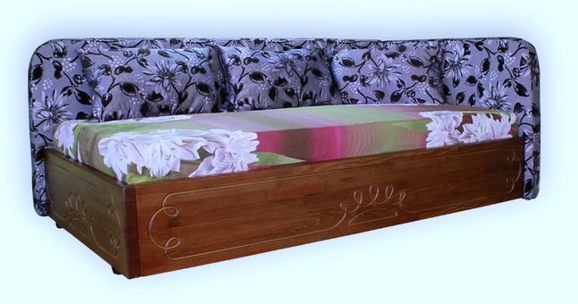 Кровать Эльза с подъемным механизмом от компании Мебельный магазин ГОССА - фото 1