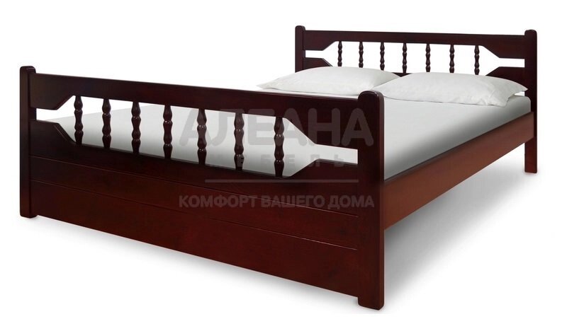 Кровать из массива Морфей от компании Мебельный магазин ГОССА - фото 1