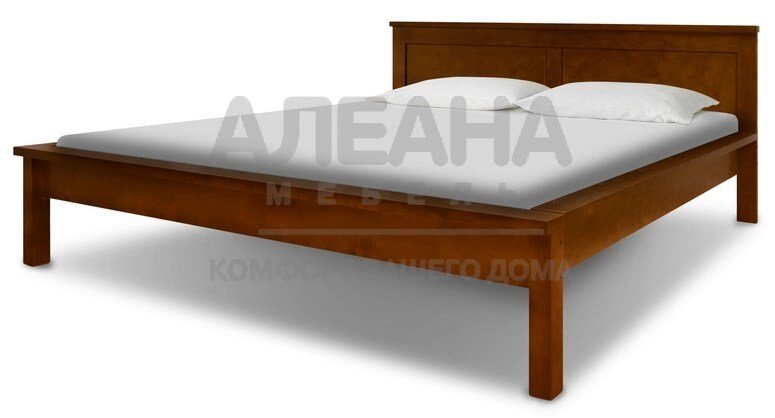 Кровать из массива Студия от компании Мебельный магазин ГОССА - фото 1