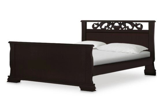 Кровать из массива Версаль от компании Мебельный магазин ГОССА - фото 1