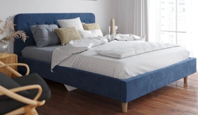 Кровать Легато 140*200 с латами (Happy 784) от компании Мебельный магазин ГОССА - фото 1