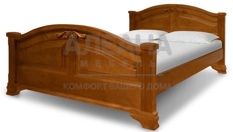 Кровать Леонсия резьба от компании Мебельный магазин ГОССА - фото 1