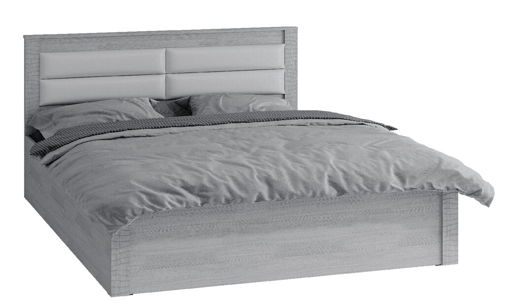 Кровать с латами Монако КР-16 160х200 от компании Мебельный магазин ГОССА - фото 1