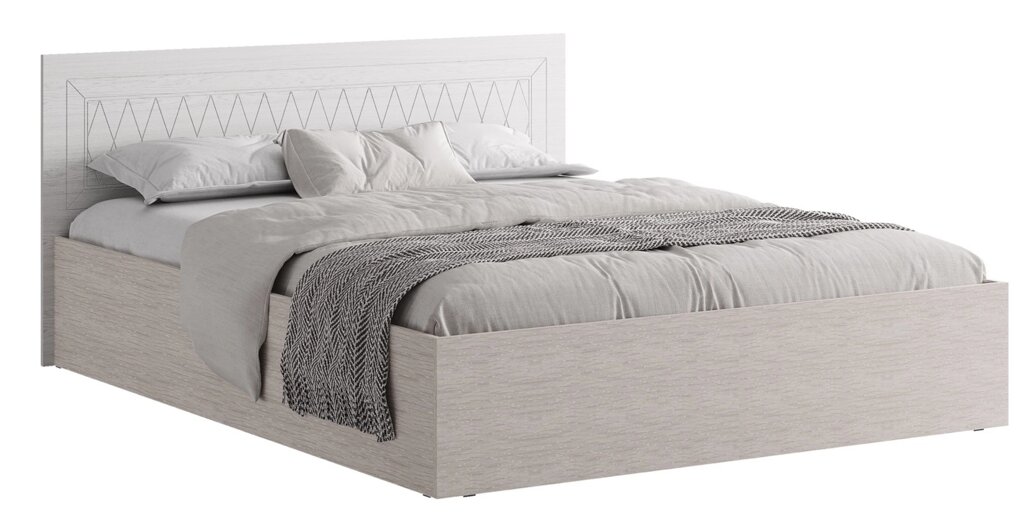 Кровать с настилом ЛДСП Британика 160х200 от компании Мебельный магазин ГОССА - фото 1