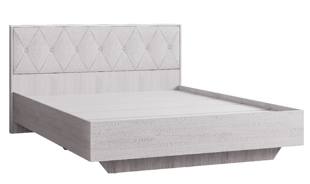 Кровать с настилом ЛДСП Кимберли КР-13 160х200 от компании Мебельный магазин ГОССА - фото 1