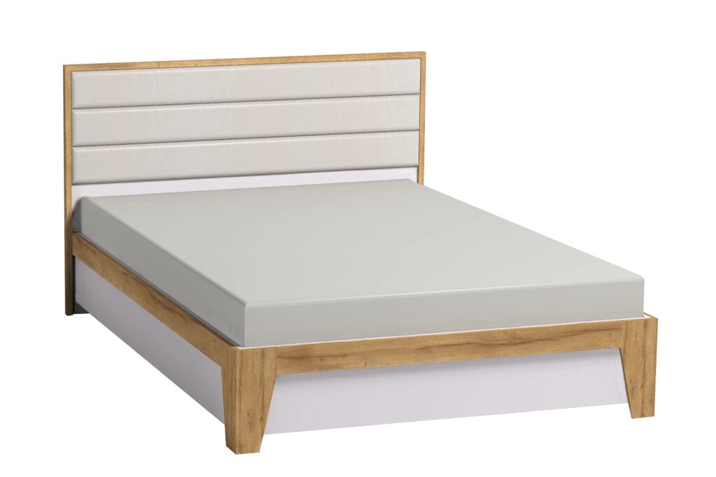 Кровать с ортопедическим основанием (металл) Айрис 306 Люкс 180х200 от компании Мебельный магазин ГОССА - фото 1