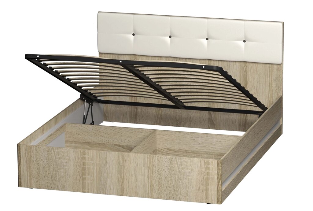 Кровать с подъемным механизмом Белладжио КР-05 160х200 от компании Мебельный магазин ГОССА - фото 1