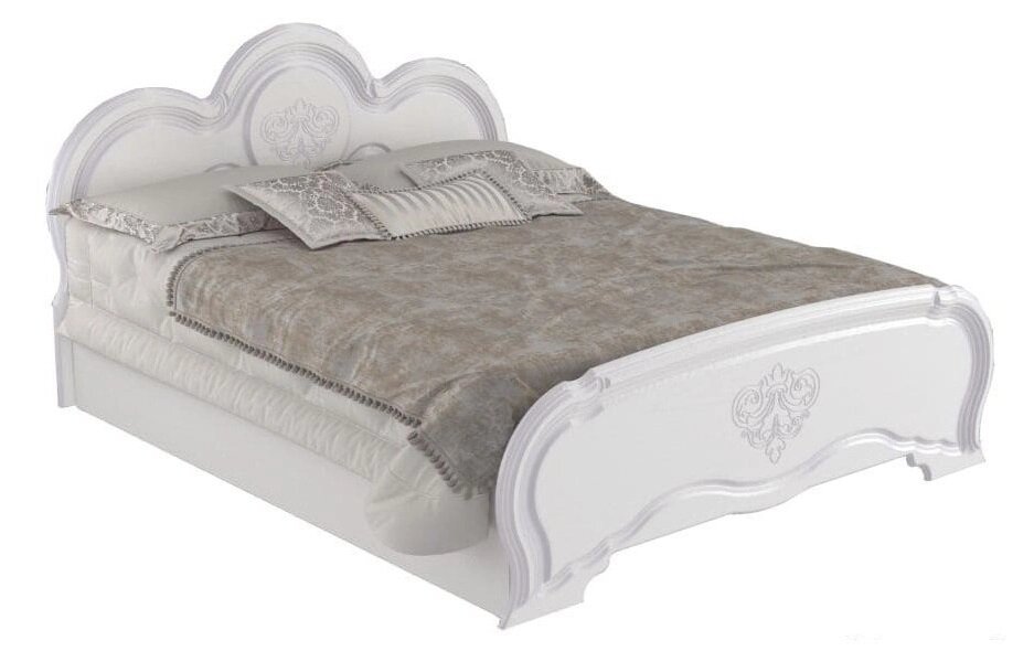 Кровать с реечным настилом Филадельфия КР-03 160х200 от компании Мебельный магазин ГОССА - фото 1