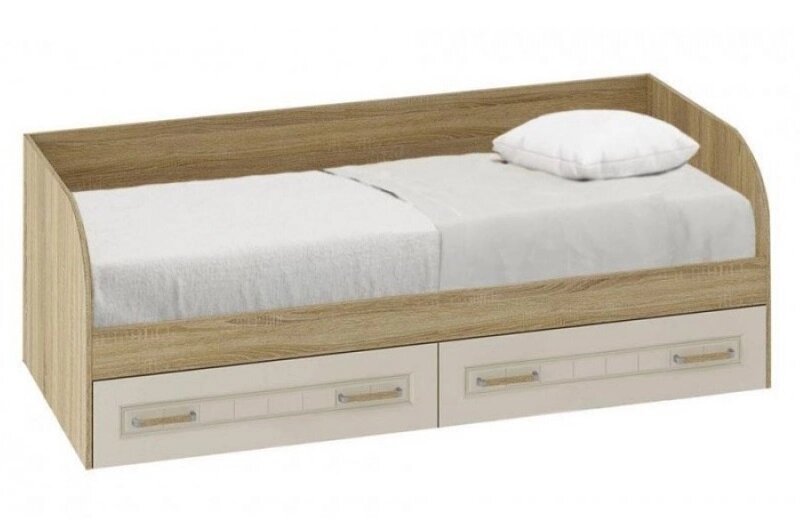 Кровать с реечным настилом Маркиза КР-01 80х186 от компании Мебельный магазин ГОССА - фото 1