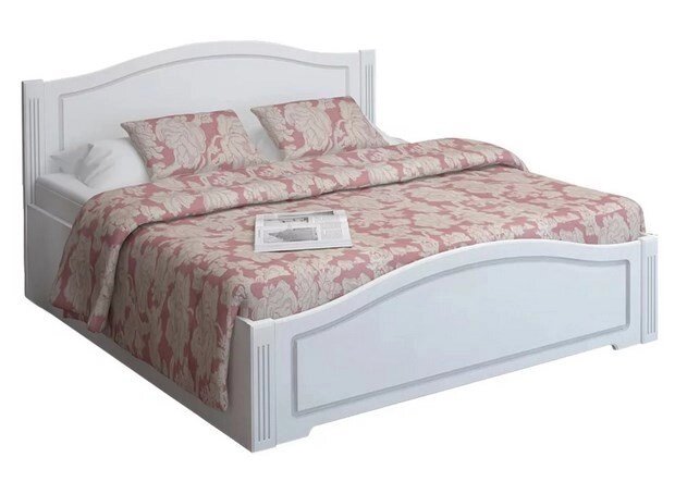 Кровать Виктория 05 160*200 см с подъемным механизмом, без матраса от компании Мебельный магазин ГОССА - фото 1
