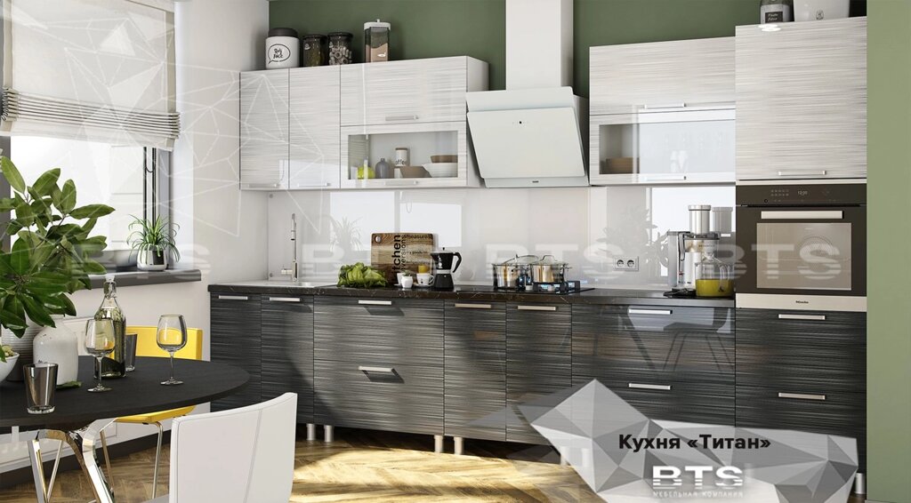 Кухня Титан (комплект 1) от компании Мебельный магазин ГОССА - фото 1