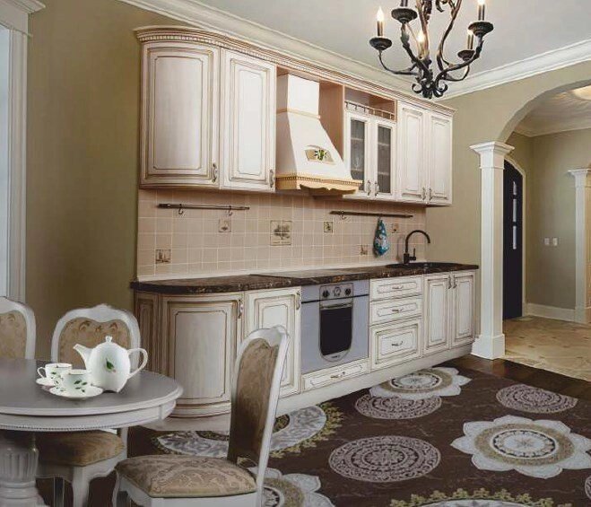 Кухонный гарнитур Анжелика-2 (ясень) от компании Мебельный магазин ГОССА - фото 1