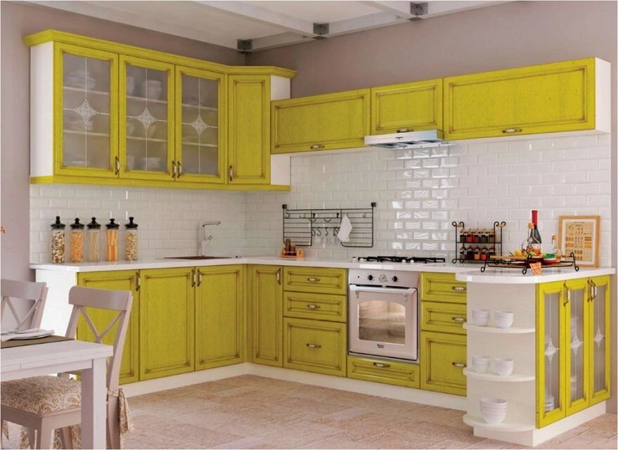Кухонный гарнитур Нормандия от компании Мебельный магазин ГОССА - фото 1