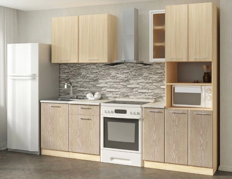Кухонный гарнитур Софт 1.9 м от компании Мебельный магазин ГОССА - фото 1