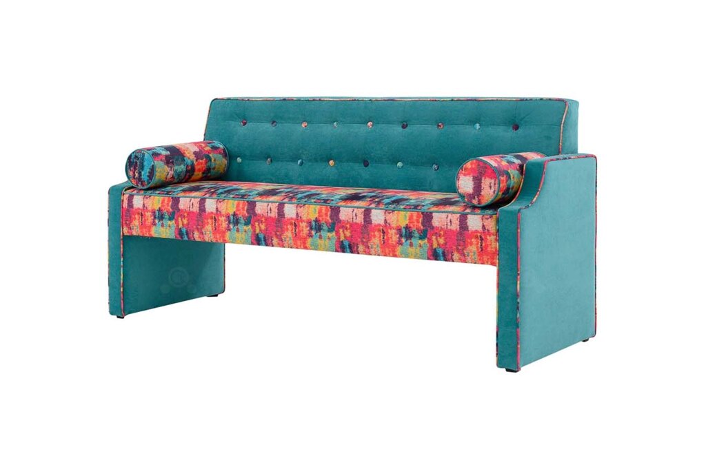 Кухонный прямой диван Оксфорд Лайт от компании Мебельный магазин ГОССА - фото 1