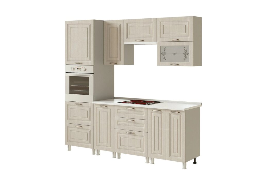 Модульная кухня Прованс 2 BTS (комплект 5) от компании Мебельный магазин ГОССА - фото 1