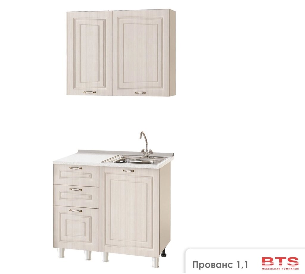 Модульная кухня Прованс 2 BTS (комплект 6) от компании Мебельный магазин ГОССА - фото 1
